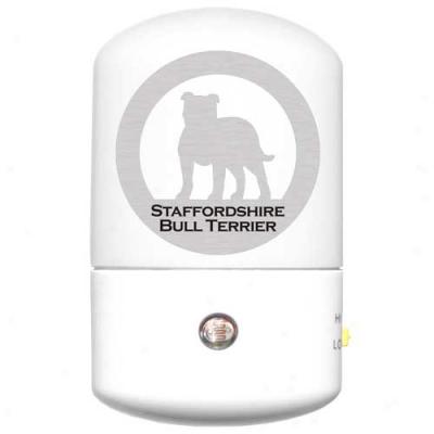 Staffordshire Bull Terrier Led Night Light