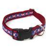 Stars & Stripes Pawprint Dog Collar By Sylvan