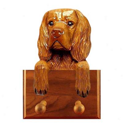 Sussex Spaniel Leash Holder