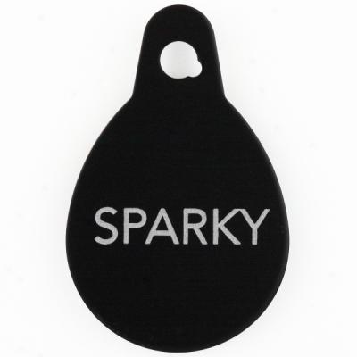 Tagworos Sport Collection Personalized Small Waterdrop Id Tag