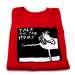 Talk To The Hoof Unisex Tee Deep Red