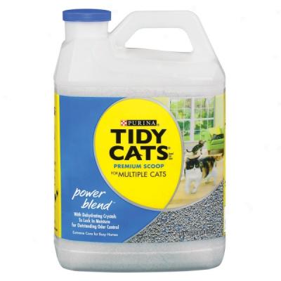 Tidy Cats Scoop Power Blend For Multiple Cats - 20 Lb