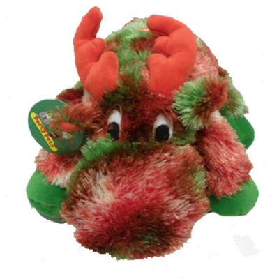 Tie Dyed Holiday Moose 14 Inches