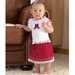 Todder My Littl eCowgirl Top And Skirt Set