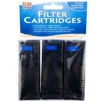 Tom Aquarium Products Mini Internal Filter Cartridges