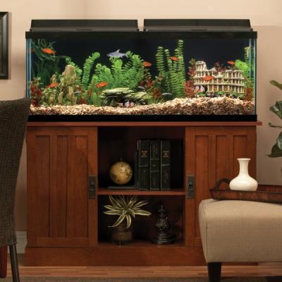 Top Fin? 50 Gallon Aquarium Hood Combo