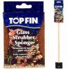 Top Fin Long Handle Glass Scrubber And Sponge