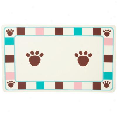Top Paw? Paw Print Placemat