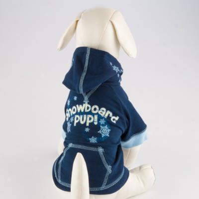 Top Paw? Snowboard Pup Dog Hoodie