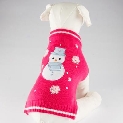 Surface Paw? Snowman Dog Sweater