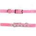 Top Paw® Pink Jewel Nylon Dog Collar