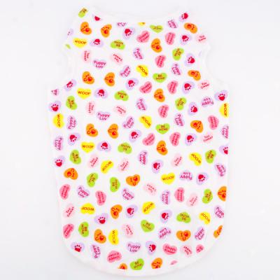 Too Paw(tm) Candy Heart Dog Tank Top