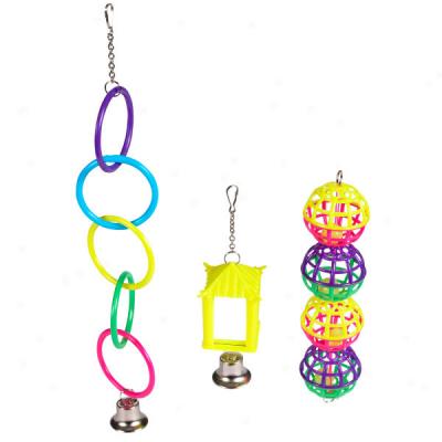 Top Wing? Lantern And Rings Bird Toy