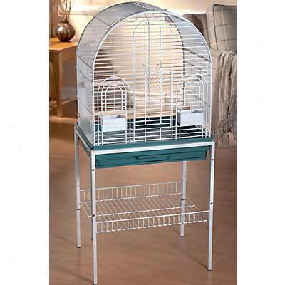 Top Wing? Slide OpenA rch Playpen Cage And Stand