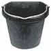 Tough Rubber 18-qt. Flat Side Bucket B6 Fortiflex