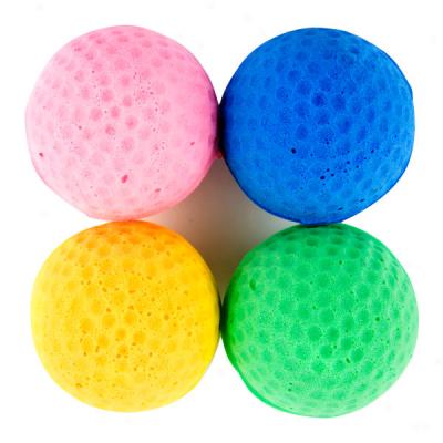 Toyshoppe? 4 Pack Sponge Golf Balls