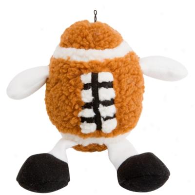 Toyshoppe? Big Fleece Football Dog Toy