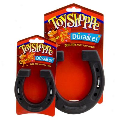 Toyshoppe? Durables Horseshoe Rubber Dog Toys