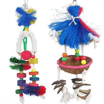 Figurative Teasers Bird Toys