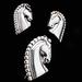 Troy Horsehead Earrings