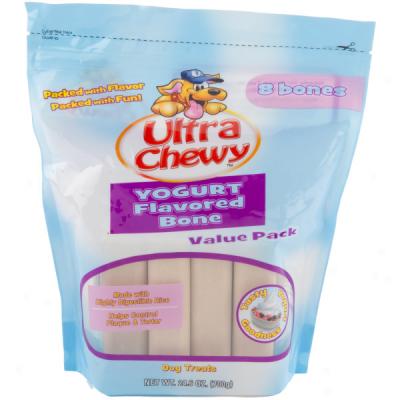 Ultra Chewy Yogurt Flavored Dog Bones