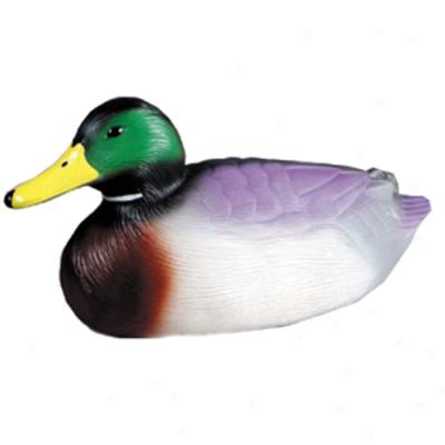 Vinyl Mallard Duck With Real Voicw (9 Inches)