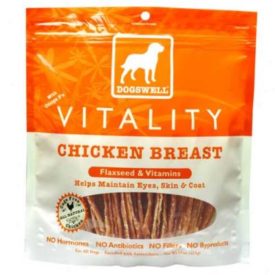 Vitality Chicken Jerky Treats (15oz ) - Dogswell