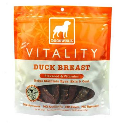 Vitality Duck Jerky Treats (15oz ) - Dogswell