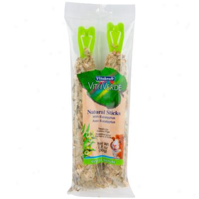 Vitaverde Regular Eucalyptus Treat Sticks For Guinea Pigs