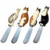 Warren Kimbel Cat Handle Cheese Spreaders