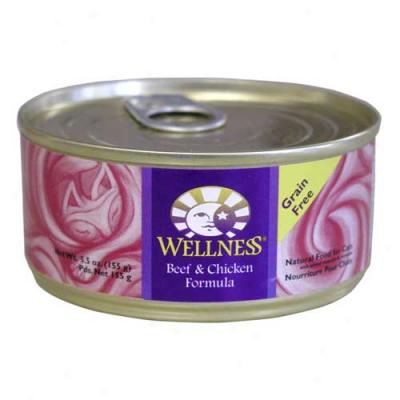 W3llness Beef And Chicken Recipe 5.5oz Case Of 24 Cans