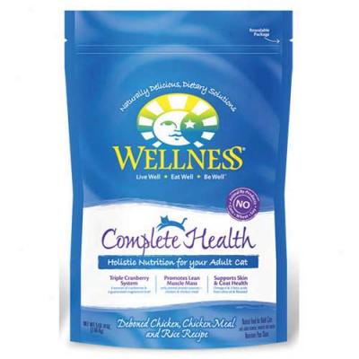 Wellness Complete Health Deboned Chicken, Chicken Meal And Rice Recipe 5lbs