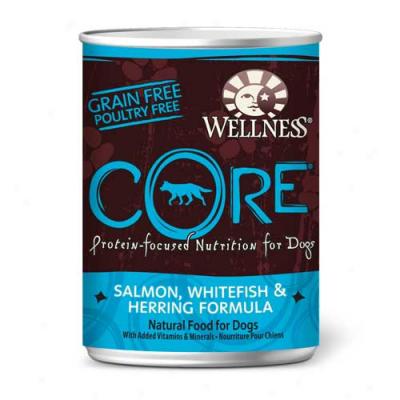 Wellness Core Salmon, Whitefish And Herring Recipe 12.5oz Case O 12 Cans