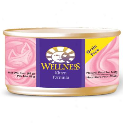 Wellness Kitten Receipt 3oz Case Of 24 Cans