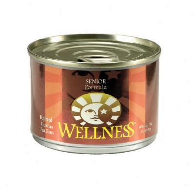 Wellness Senior Recipe 6oz Case Of 24 Cans