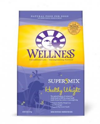 Wellness Super5mix Healthy Weight Dry Dog 26 Lbs