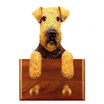 Welsh Terrier Leash Holder