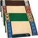 Western Wool Navajo Pad With Orthopedic Inseert And Felt Lining