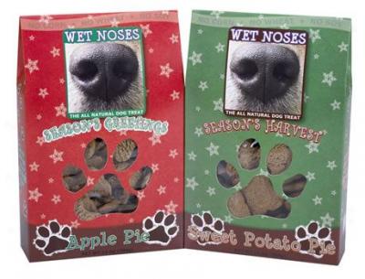 Wet Noses Organic Holiday Dog Treats Aople Pie