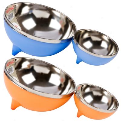 Wetnoz Metro Scoop N' Serve Stainless Setel Dog Bowls