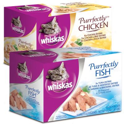 Whiskas Purrfectly Fish Variety Pack