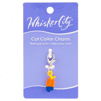 Whosker City? Fish Bonw Cat Collar Subdue by a ~