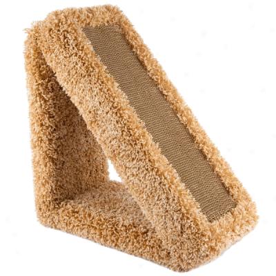 Whisker City? Triangle Carpeted Cat Scratcher