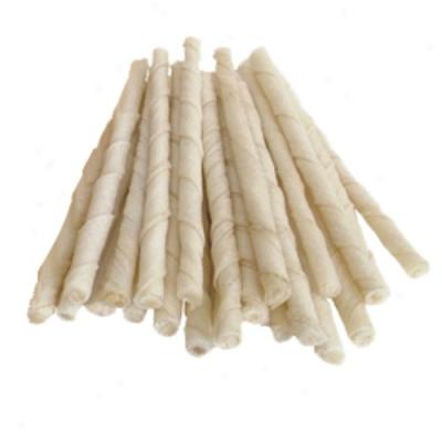 White Chewsticks 100-pack (5 Inch X 6 Mm)