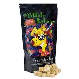 Wildside Pet Products Dog Treats Salmon 4 Oz