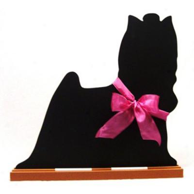 Yorkshire Terrier Blackboard - Wall Model