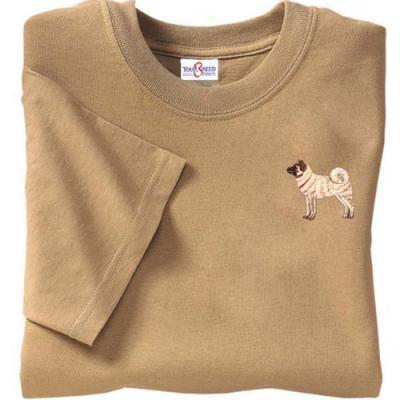 Your Breed Akita T Shirt Xlarge Tan