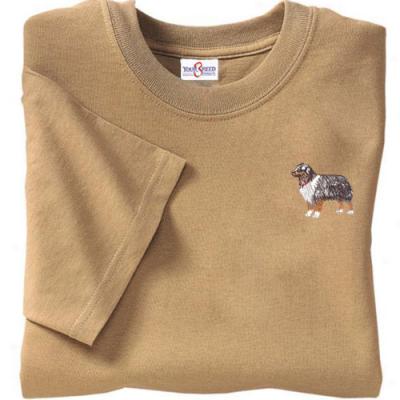 Your Breed Australian Shepherd T Shirt Xlarge Tan