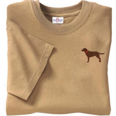 Your Breed Chocolate Labrador Retriever T Shirt Large Tan