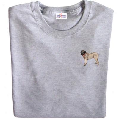 Your Breed Mastiff_T Shirt Xlarge Gray